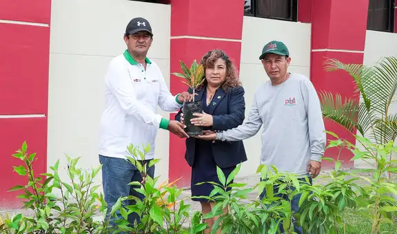 Cooperación interinstitucional fortalece áreas verdes de la CSJ Tumbes