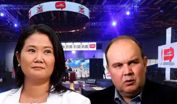 López Aliaga y Keiko Fujimori se enfrentarán en debate presidencial sobre educación, innovación y tecnología