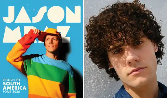 Hijo de Gian Marco abrirá concierto de Jason Mraz en Lima: fecha, hora y dónde comprar entradas para show del cantante estadounidense junto a Fabian Xignago en el Domo Costa 21
