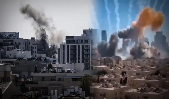 Irán lanza una serie de misiles contra Tel Aviv, en Israel, y deja al menos 12 heridos en represalia por ataques de EE.UU.