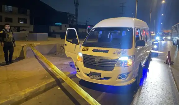 Chofer de la empresa Acorsa, baleado en el Callao, fallece y transportistas bloquean un tramo de la av. Néstor Gambetta