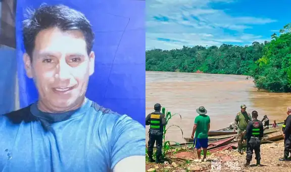 Director de colegio desaparece tras naufragio en río Picha cuando se dirigía a comunidad nativa de Cusco