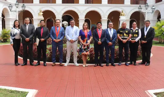 Corte de La Libertad desarrolla Mesa de Trabajo Interinstitucional para fortalecer las Unidades de Flagrancia