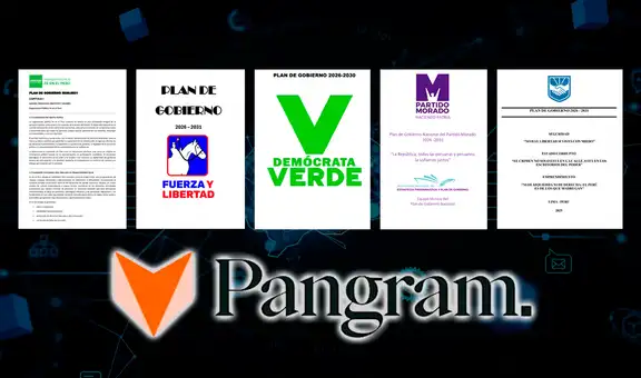 Planes de gobierno de cinco partidos presentan más del 90% de contenido generado por IA, según análisis de Pangram