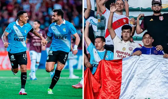 Hinchas de Universitario y Alianza Lima alentaron a Sporting Cristal en Copa Libertadores: la icónica imagen que dejó el triunfo celeste