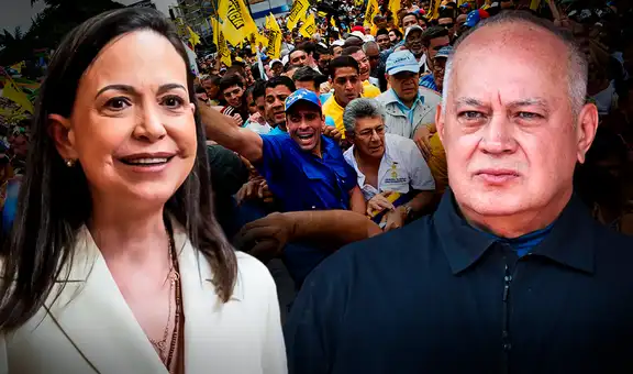 Diosdado Cabello amenaza a María Corina Machado con una 'sorpresa' si regresa a Venezuela: "No les voy a decir qué"