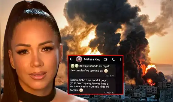 Melissa Klug queda atrapada en una isla y no puede regresar a Perú por bombardeos entre Israel e Irán: “No sabes la desesperación que sentimos”