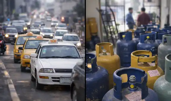 Gobierno anuncia subsidio para taxistas que usan GNV y aumento del vale FISE para familias que compran balón de gas