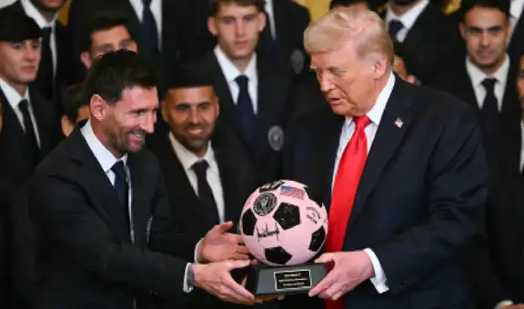 Lionel Messi se reunió en la Casa Blanca con Donald Trump y recibió duras críticas