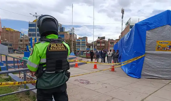 Juliaca: asesinan a dos jóvenes a plena luz del día frente a sede del Poder Judicial