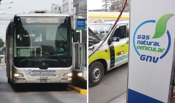 Gobierno afirma que solo queda GNV para 6.000 buses de transporte público: no se considera a taxis ni combis