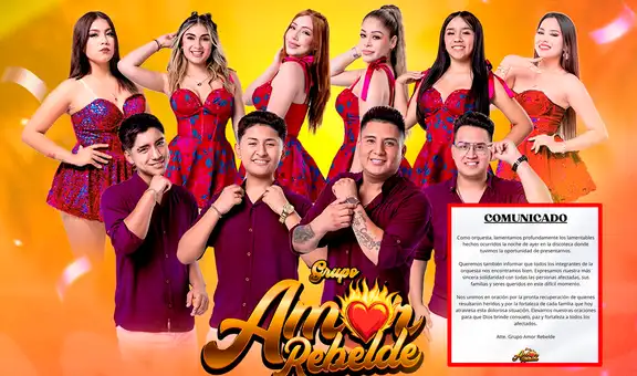 Grupo Amor Rebelde lamenta ataque en discoteca de Trujillo que dejó 34 heridos: “Nos unimos en oración”
