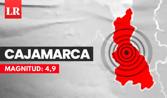 Temblor en Cajamarca: sismo de magnitud 4,9 se sintió en Jaén esta tarde, según IGP