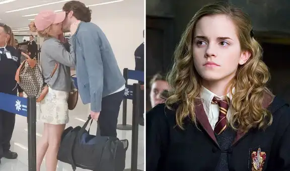 Actriz Emma Watson es captada besando al multimillonario mexicano Gonzalo Hevia, exnovio de Belinda