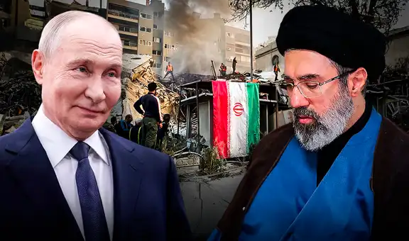 Putin asegura "apoyo inquebrantable" al hijo de Alí Jamenei: "Rusia seguirá siendo un socio fiable"