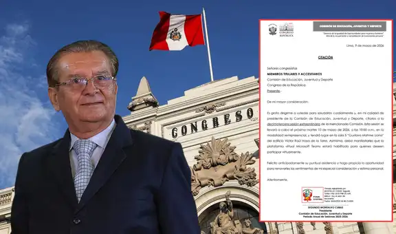 Congreso cita al ministro de educación para que informe sobre las medidas implementadas para las clases virtuales