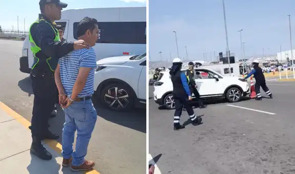 Fiscalía pide prisión preventiva para chofer que atropelló a fiscalizador de la ATU y a un policía en el aeropuerto Jorge Chávez