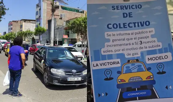 Crisis por el gas: empresas de transporte aumentan el precio de sus pasajes en Chiclayo