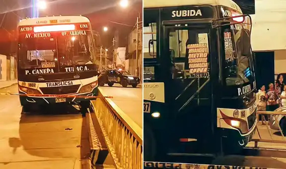 Balean bus de la empresa Translicsa en San Martín de Porres: conductor recibió al menos tres disparos
