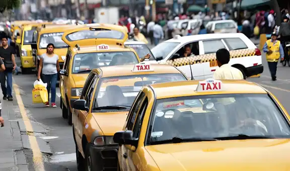 Taxistas rechazan bono de S/120 y se unirán al paro nacional este jueves 12 de marzo