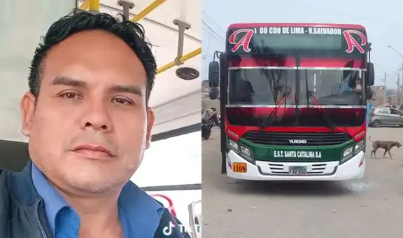 Sicarios asesinan a chofer de bus de la empresa Santa Catalina en Villa El Salvador