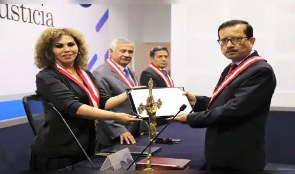 Augusto Ruidías fue incorporado como juez de la Corte Suprema de Justicia