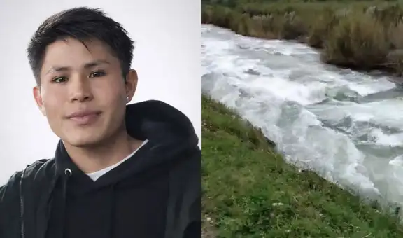Buscan a joven de 20 años que fue a pescar y terminó siendo arrastrado por el río Llapay en Yauyos