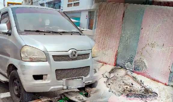 Conductor intentó incendiar su vehículo para evitar que sea llevado al depósito: circulaba sin SOAT y tenía multas por más de S/250.000