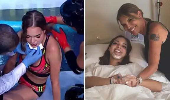 Flavia López aparece hospitalizada tras aparatosa caída en ‘Esto es guerra’ y recibe apoyo de Jessica Newton