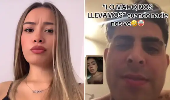 Madre de la hija de Paul Michael publica videollamada con el cantante y lanza irónico comentario: "Lo mal que nos llevamos"