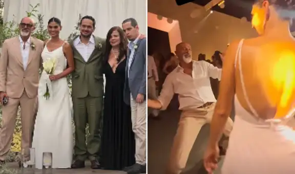 Hijo mayor de Carlos Alcántara se casa en íntima boda y comparte momentos de la celebración