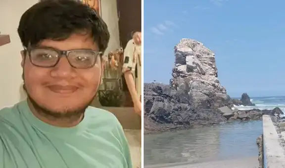 Joven estudiante de Ingeniería desaparece en Punta Negra tras caer al mar: familia pide más apoyo para ubicarlo