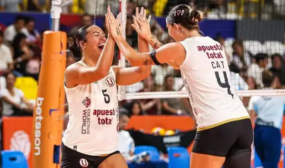 Universitario venció 3-1 Regatas el partido de ida por los cuartos de final de la Liga Peruana de Vóley