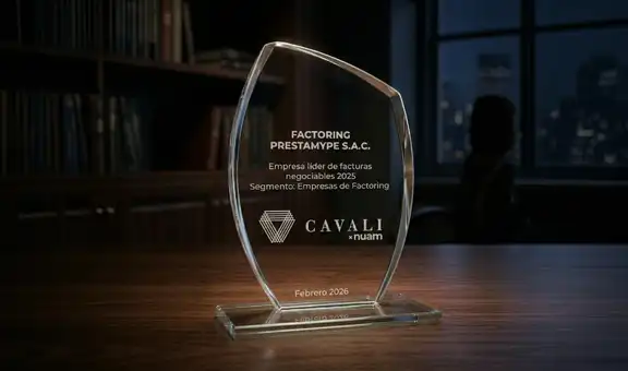 Factoring Prestamype es reconocida como la empresa líder de facturas negociables 2025