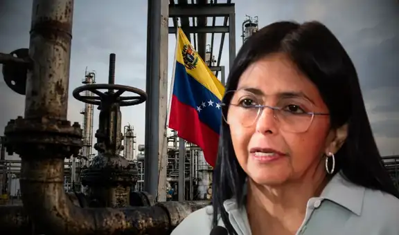 Delcy Rodríguez confirma que Venezuela obtuvo US$300 millones con "venta extraordinaria" de fueloil