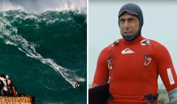 Hazaña de peruano Ignacio Salazar al surfear ola de 21 metros será narrada en documental: "De los Andes a las olas más grandes del mundo"