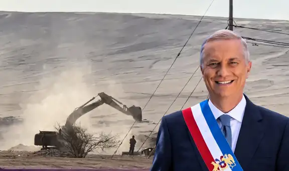 Escudo Fronterizo Perú–Chile: continúan excavaciones con maquinaria pesada en la frontera de Tacna