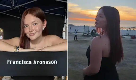 Actriz Francisca Aronsson sorprende al grabar película en Sudáfrica: "Muy feliz y agradecida con la vida"
