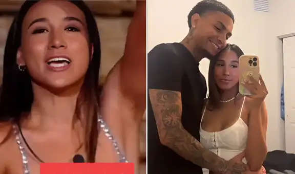 Samahara Lobatón protagoniza romántico momento al gritar su amor por Youna en 'La granja VIP': "Le mando todo mi amor"