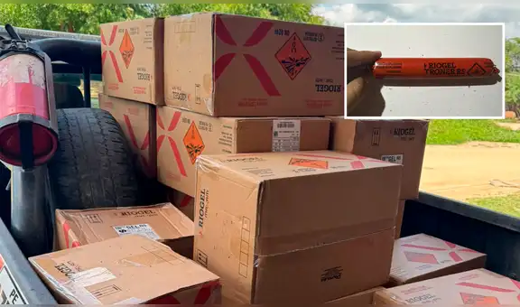 Piura: Policía incauta 150.000 explosivos valorizados en más de dos S/2.250.000