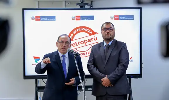 Petroperú: Gobierno destinará más de S/500 millones a la petrolera estatal, anuncia Minem