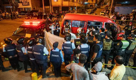 Sicario dispara contra combi y mata a chofer y dos pasajeros en San Juan de Miraflores