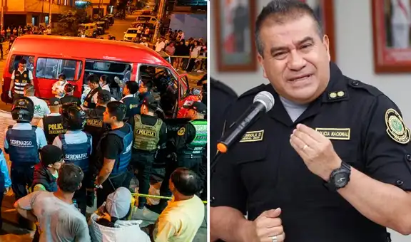 General Arriola sostiene que los homicidios y extorsiones han disminuido pese al triple asesinato en combi 'Los Rojitos' en SJM