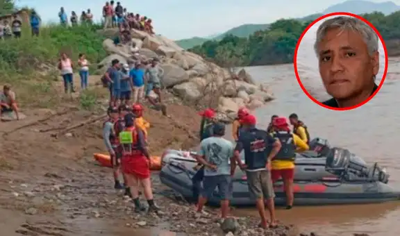 Hombre desaparece tras intentar rescatar a un niño arrastrado por el río en Piura: su familia pide apoyo urgente para hallarlo