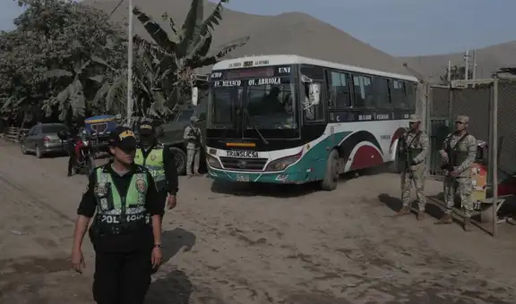 Conductores de buses siguen expuestos a la extorsión: escolta policial no cubre todo el recorrido