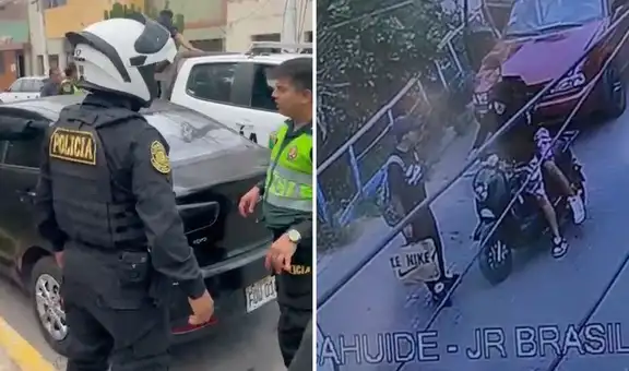 Policía dispara y detiene a un menor de edad que lo habría amenazado con un arma al negarse a ser intervenido en La Perla