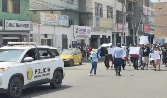 Chiclayo: transportistas marchan contra los elevados precios de los combustibles