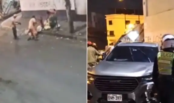Camioneta atropella a trabajadores de limpieza de la MML y deja tres heridos en Cercado de Lima