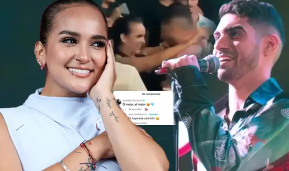 Cantante de Zaperoko se luce cariñoso con Daniela Darcourt y usuarios reaccionan: "¡Qué viva el amor!"