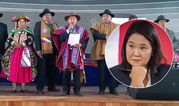 Aimaras y quechuas rechazan a Keiko Fujimori y advierten a Rafael López Aliaga que no venga a Puno